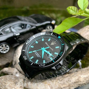  Shop Authentic Maserati SFIDA Aqua Edition Analog Black Dial Black Steel Strap Watch For Men - R8853144001 - Luxxuri