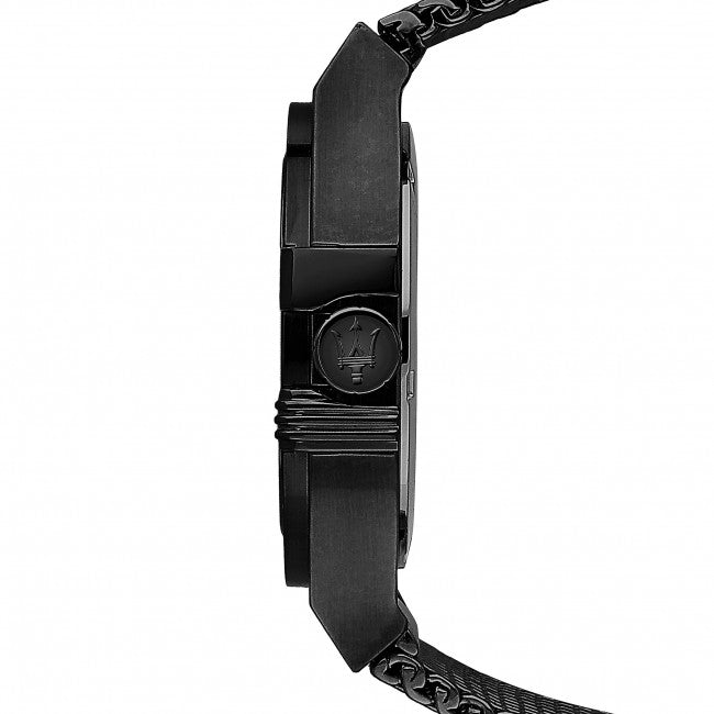  Shop Authentic Maserati Potenza Aqua Edition Black Dial Black Mesh Bracelet Watch For Men - R8853144002 - Luxxuri