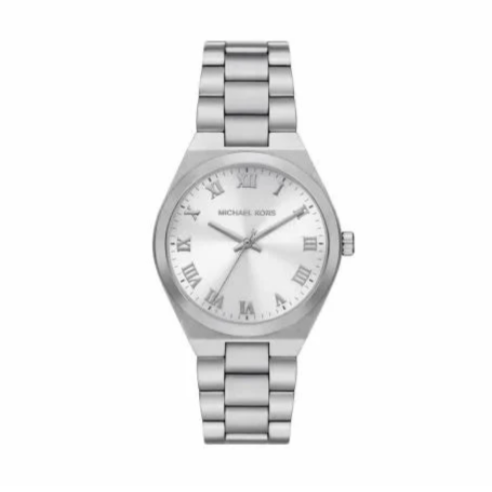  Shop Authentic Michael Kors Lennox Three Hand Silver Dial Silver Steel Strap Watch For Women - MK7393 - Luxxuri