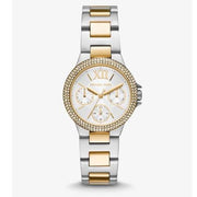  Shop Authentic Michael Kors Camille Multifunction Silver Dial Two Tone Steel Strap Watch For Women - MK6982 - Luxxuri