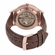  Shop Authentic Emporio Armani Meccanico Automatic Silver Dial Brown Leather Strap Watch For Men - AR60039 - Luxxuri