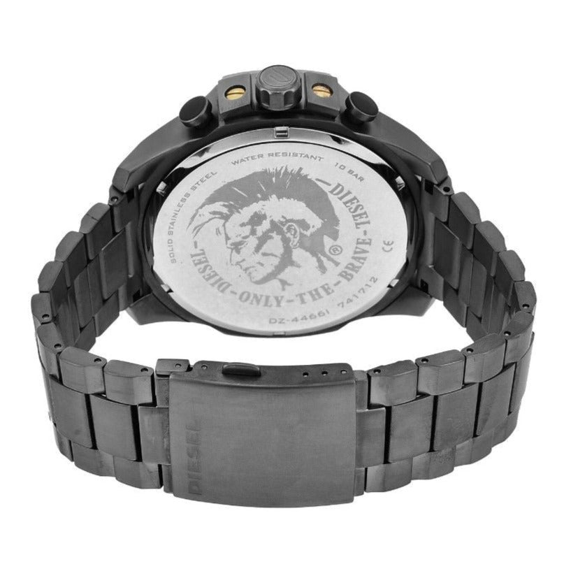  Shop Authentic Diesel Mega Chief Chronograph Grey Dial Grey Steel Strap Watch For Men - DZ4466 - Luxxuri