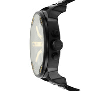  Shop Authentic Diesel Mr. Daddy 2.0 Black Dial Black Steel Strap Watch For Men - DZ7435 - Luxxuri