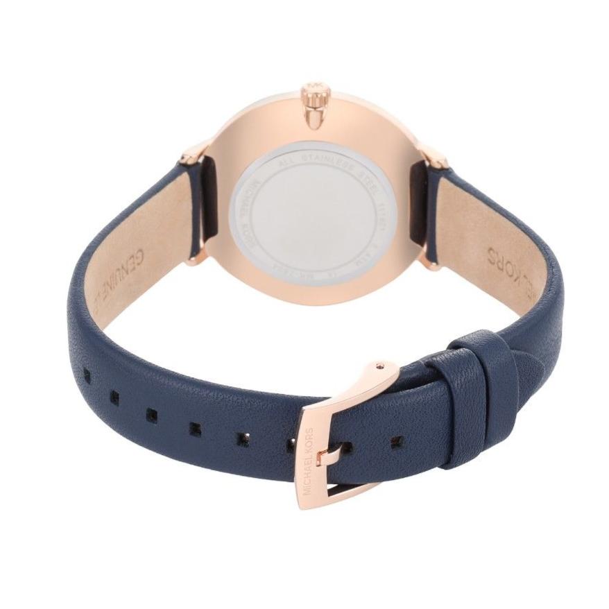  Shop Authentic Michael Kors Pyper Analog White Dial Black Leather Strap Watch For Women - MK2804 - Luxxuri