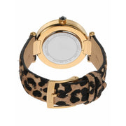  Shop Authentic Michael Kors Parker Black Dial Cheetah Print Brown Leather Strap Watch For Women - MK4723 - Luxxuri