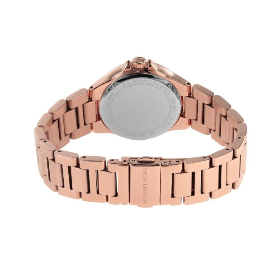  Shop Authentic Michael Kors Camille Multifunction White Dial Rose Gold Steel Strap Watch For Women - MK6845 - Luxxuri