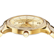  Shop Authentic Michael Kors Tibby Multifunction Gold Dial Gold Steel Strap Watch For Women - MK7292 - Luxxuri