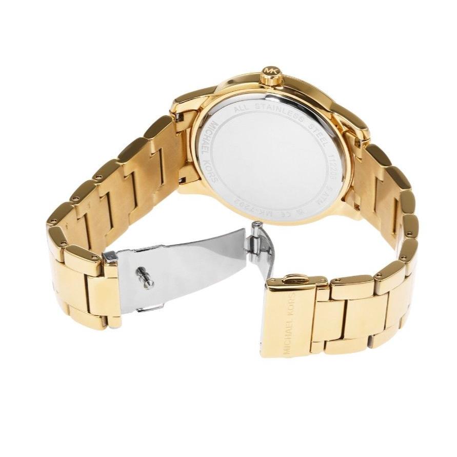  Shop Authentic Michael Kors Tibby Multifunction Gold Dial Gold Steel Strap Watch For Women - MK7292 - Luxxuri