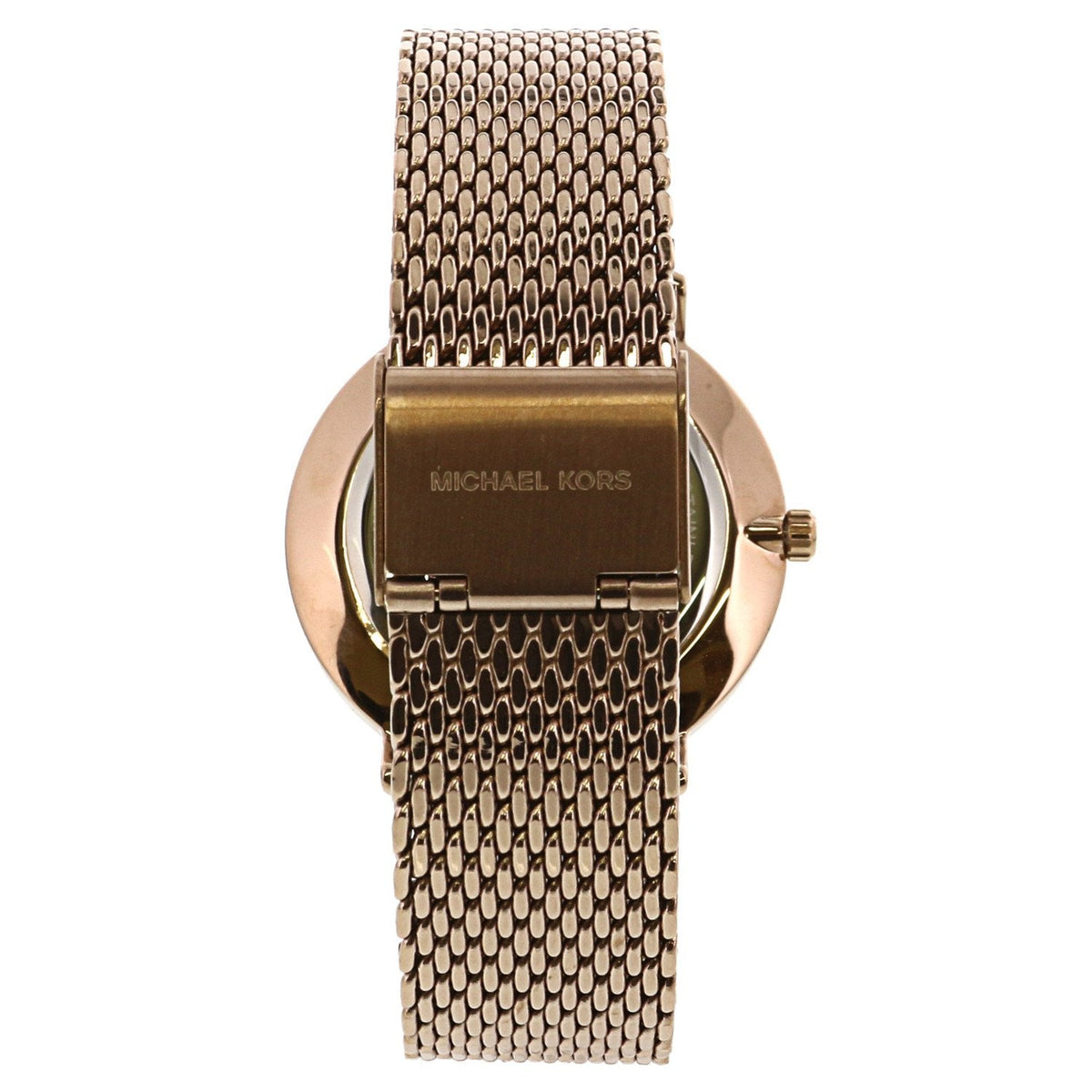  Shop Authentic Michael Kors Pyper Quartz Rose Gold Dial Rose Gold Mesh Strap Watch For Women - MK4340 - Luxxuri