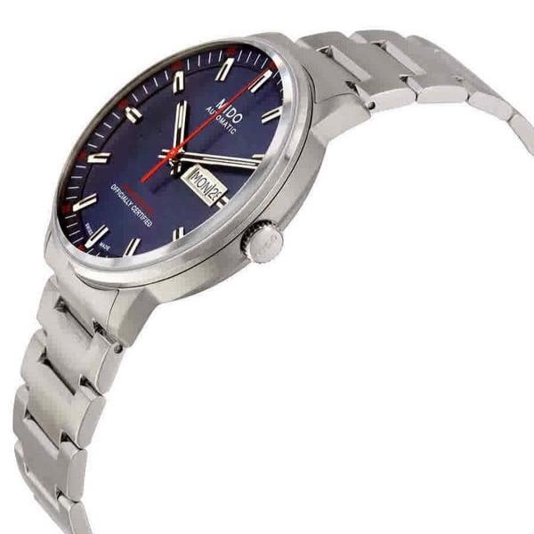  Shop Authentic Mido Commander II Automatic Black Dial Silver Steel Strap Watch For Men - M021.431.11.051.00 - Luxxuri