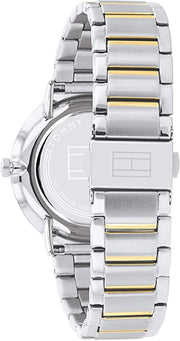  Shop Authentic Tommy Hilfiger Blake Silver Dial Two Tone Steel Strap Watch for Women - 1781908 - Luxxuri