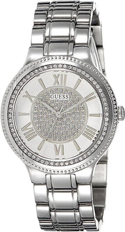  Shop Authentic Guess Madison Diamonds Silver Dial Silver Steel Strap Watch for Women - W0637L1 - Luxxuri