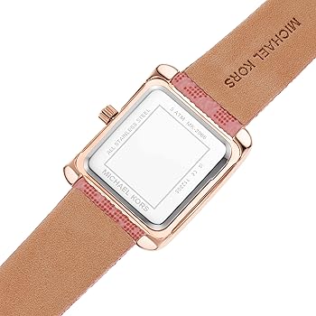  Shop Authentic Michael Kors Emery Quartz Diamonds Red Dial Pink Leather Strap Watch For Women - MK2966 - Luxxuri