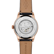  Shop Authentic Fossil Townsman Automatic Black Dial Black Leather Strap Watch for Men - ME3170 - Luxxuri