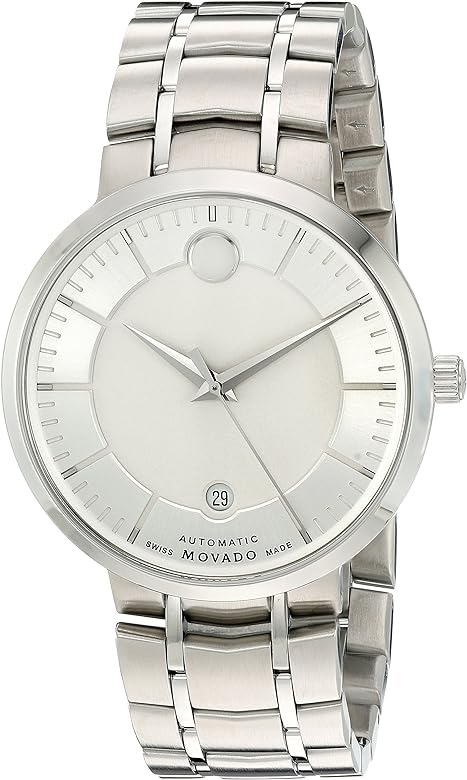  Shop Authentic Movado 1881 Automatic Silver Dial Silver Steel Strap Watch for Men - 606915 - Luxxuri