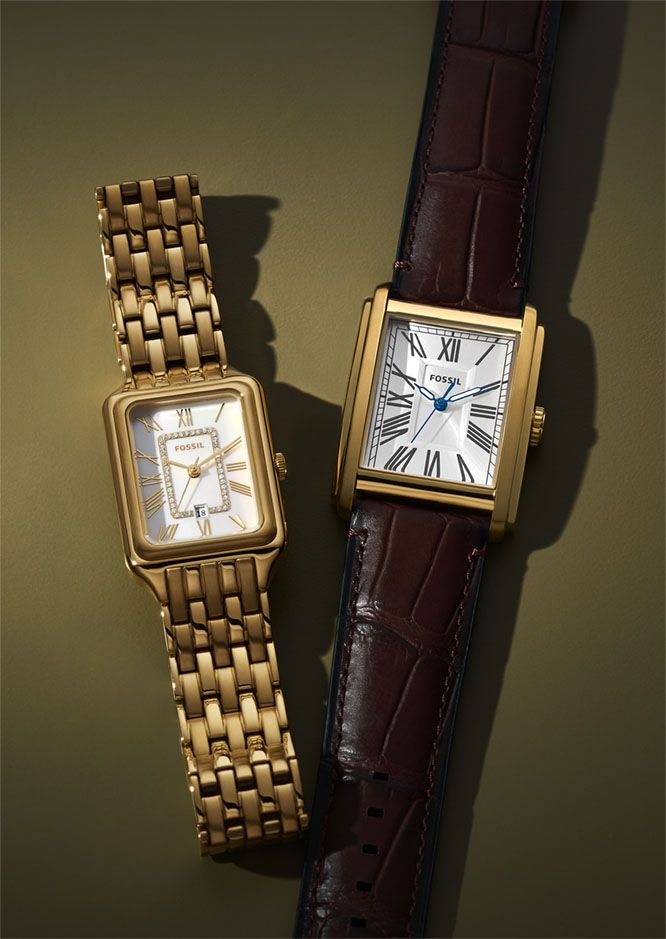  Shop Authentic Fossil Raquel Three Hand Date White Dial Gold Steel Strap Watch For Women - ES5220 - Luxxuri