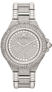  Shop Authentic Michael Kors Camille Crystal Pave Dial Silver Steel Strap Watch for Women - MK5869 - Luxxuri