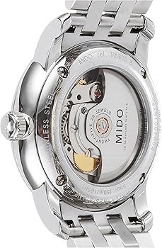 Shop Authentic Mido Baroncelli III Automatic Silver Dial Silver Steel Strap Watch For Men - M8600.4.67.1 - Luxxuri