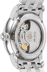  Shop Authentic Mido Baroncelli III Automatic Silver Dial Silver Steel Strap Watch For Men - M8600.4.67.1 - Luxxuri