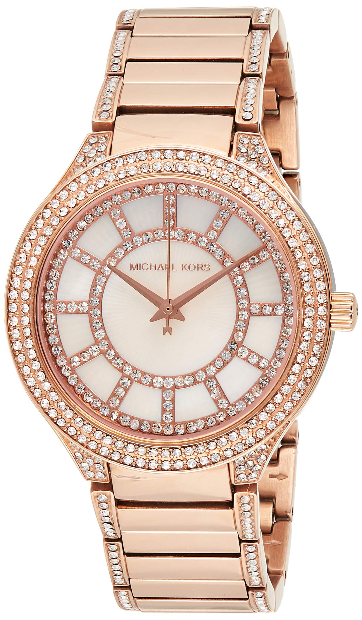  Shop Authentic Michael Kors Kerry Mother of Pearl Dial Rose Gold Steel Strap Watch for Women - MK3313 - Luxxuri