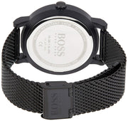  Shop Authentic Hugo Boss Oxygen Black Dial Black Mesh Bracelet Watch for Men - 1513636 - Luxxuri