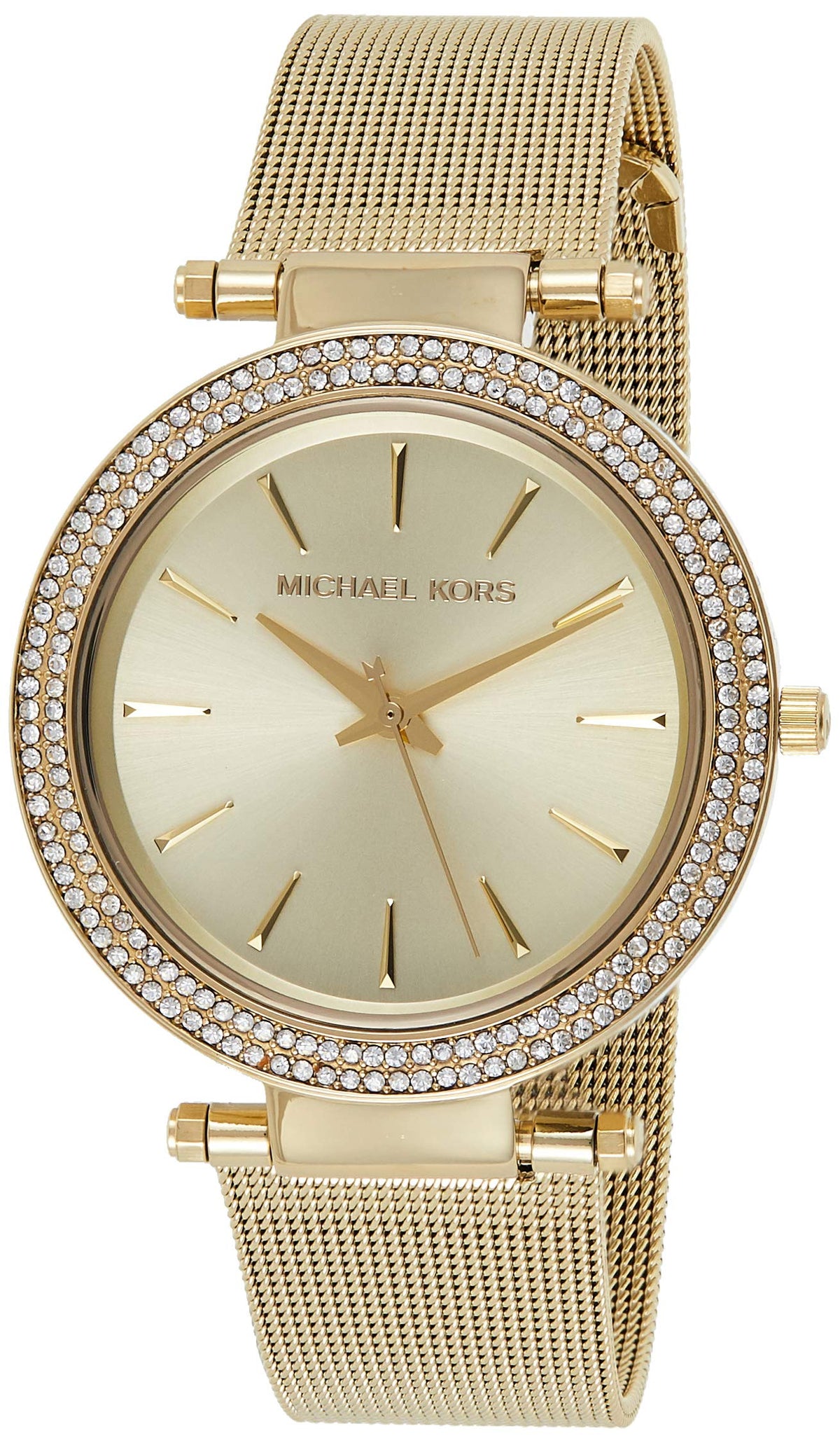  Shop Authentic Michael Kors Darci Gold Dial Gold Mesh Bracelet Watch for Women - MK3368 - Luxxuri