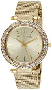  Shop Authentic Michael Kors Darci Gold Dial Gold Mesh Bracelet Watch for Women - MK3368 - Luxxuri