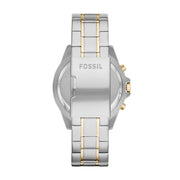  Shop Authentic Fossil Garrett Analog Black Dial Two Tone Steel Strap Watch for Men - FS5771 - Luxxuri