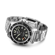 Shop Authentic Breitling Superocean Automatic 44mm Black Dial Silver Steel Strap Watch for Men - A17367D71B1A1 - Luxxuri