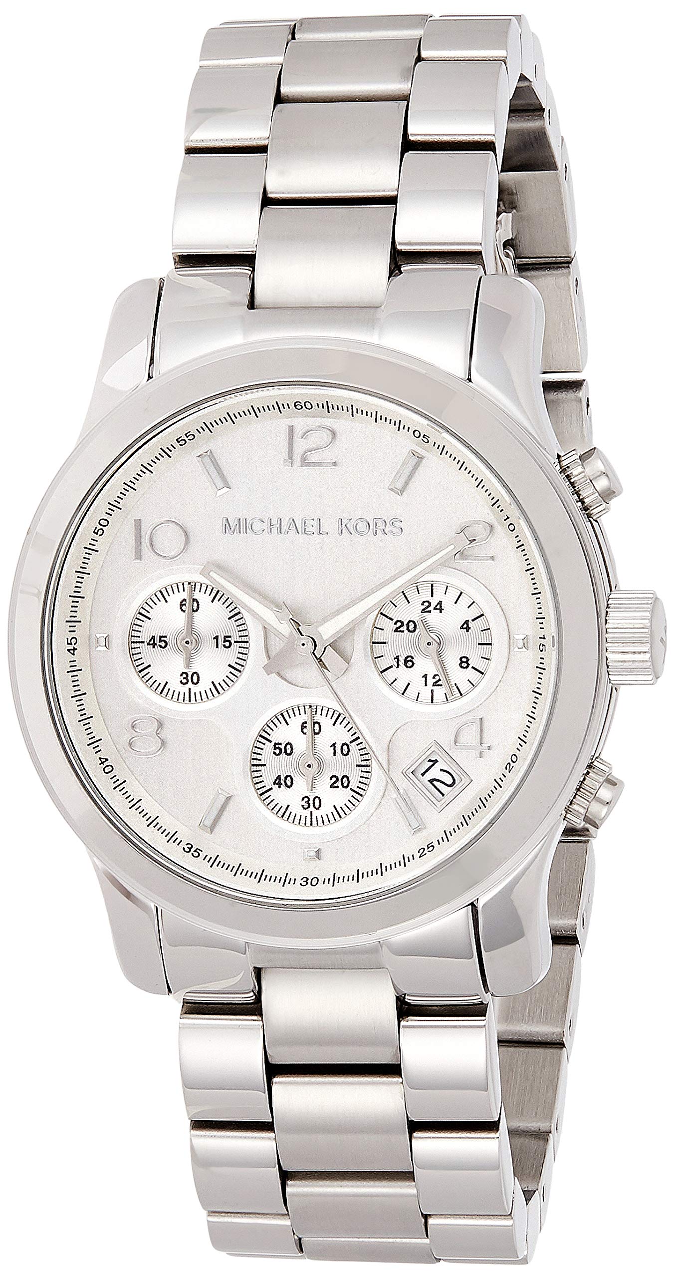  Shop Authentic Michael Kors Runway Silver Dial Silver Steel Strap Watch for Women - MK5076 - Luxxuri