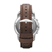 Shop Authentic Fossil Grant Chronograph White Dial Brown Leather Strap Watch for Men - FS4735 - Luxxuri