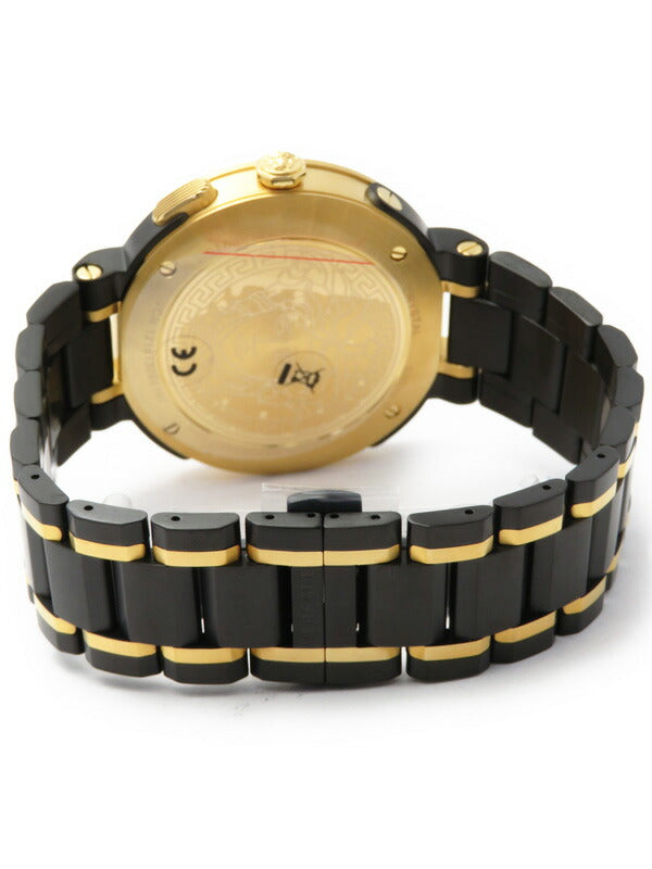  Shop Authentic Versace V Extreme Pro Two Tone Dial Stainless Steel Strap Watch for Men - VCN040017 - Luxxuri