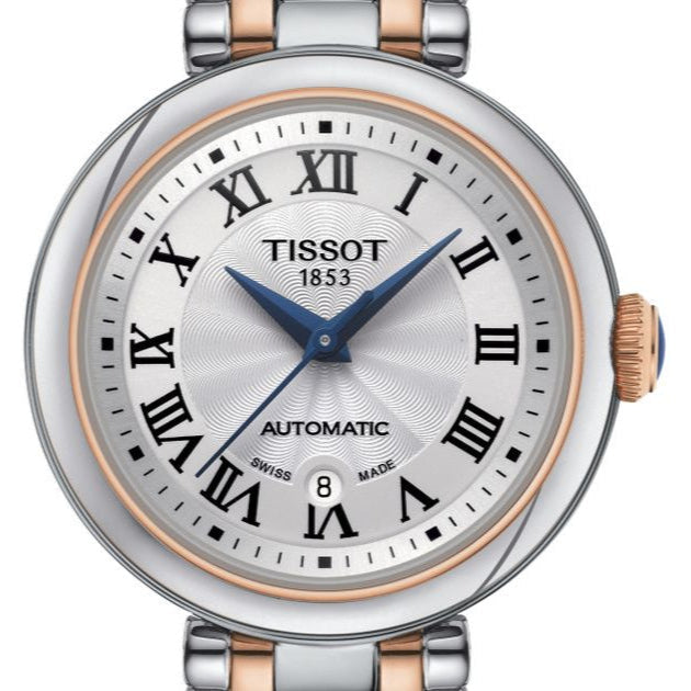  Shop Authentic Tissot Bellissima Automatic Silver Dial Two Tone Steel Strap Watch For Women - T126.207.22.013.00 - Luxxuri
