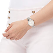  Shop Authentic Burberry The Classic Silver Dial Silver Steel Strap Watch for Women - BU10108 - Luxxuri