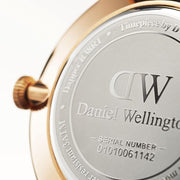  Shop Authentic Daniel Wellington Dapper Reading White Dial Black Leather Strap Watch For Men - DW00100107 - Luxxuri