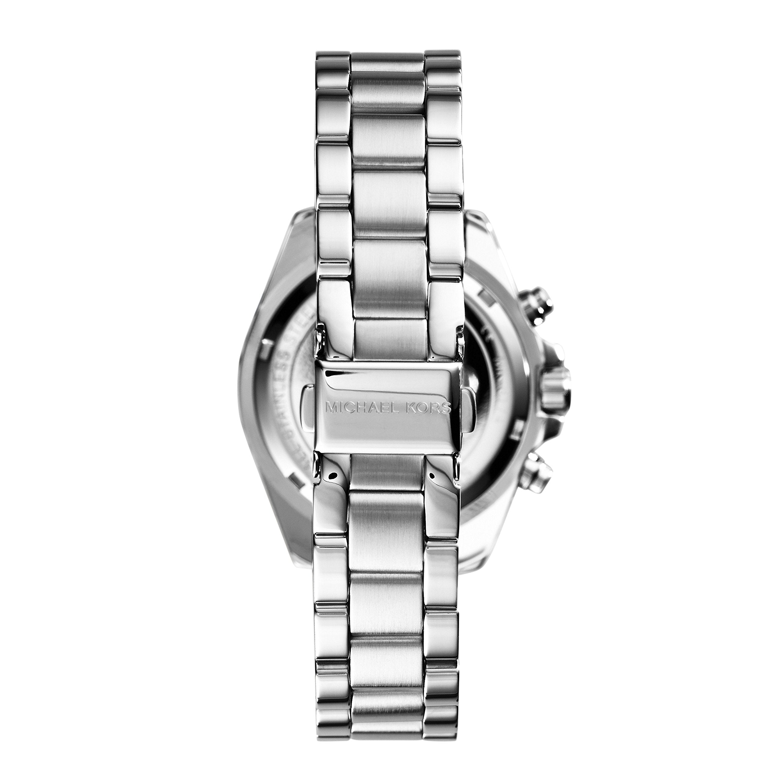  Shop Authentic Michael Kors Bradshaw  Chronograph Silver Dial Silver Steel Strap Watch for Women - MK6174 - Luxxuri