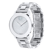  Shop Authentic Movado Bold Crystal Dot Silver Dial Silver Steel Strap Watch For Women - 3600334 - Luxxuri