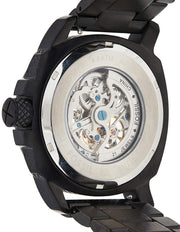  Shop Authentic Fossil Modern Machine Automatic Silver Dial Black Steel Strap Watch for Men - ME3080 - Luxxuri