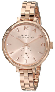  Shop Authentic Marc Jacobs Sally Rose Gold Dial Rose Gold Steel Strap Watch for Women - MBM3364 - Luxxuri