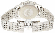  Shop Authentic Emporio Armani Classic Chronograph Silver Dial Silver Steel Strap Watch For Men - AR1879 - Luxxuri