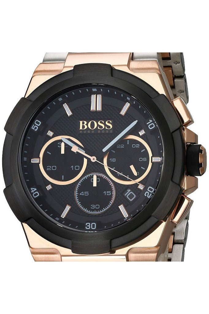  Shop Authentic Hugo Boss Supernova Black Dial Two Tone Steel Strap Watch for Men - 1513358 - Luxxuri