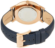  Shop Authentic Fossil The Minimalist Slim White Dial Blue Leather Strap Watch for Men - FS5371 - Luxxuri