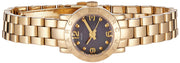  Shop Authentic Marc Jacobs Amy Mother of Pearl Black Dial Gold Steel Strap Watch for Women - MBM3275 - Luxxuri