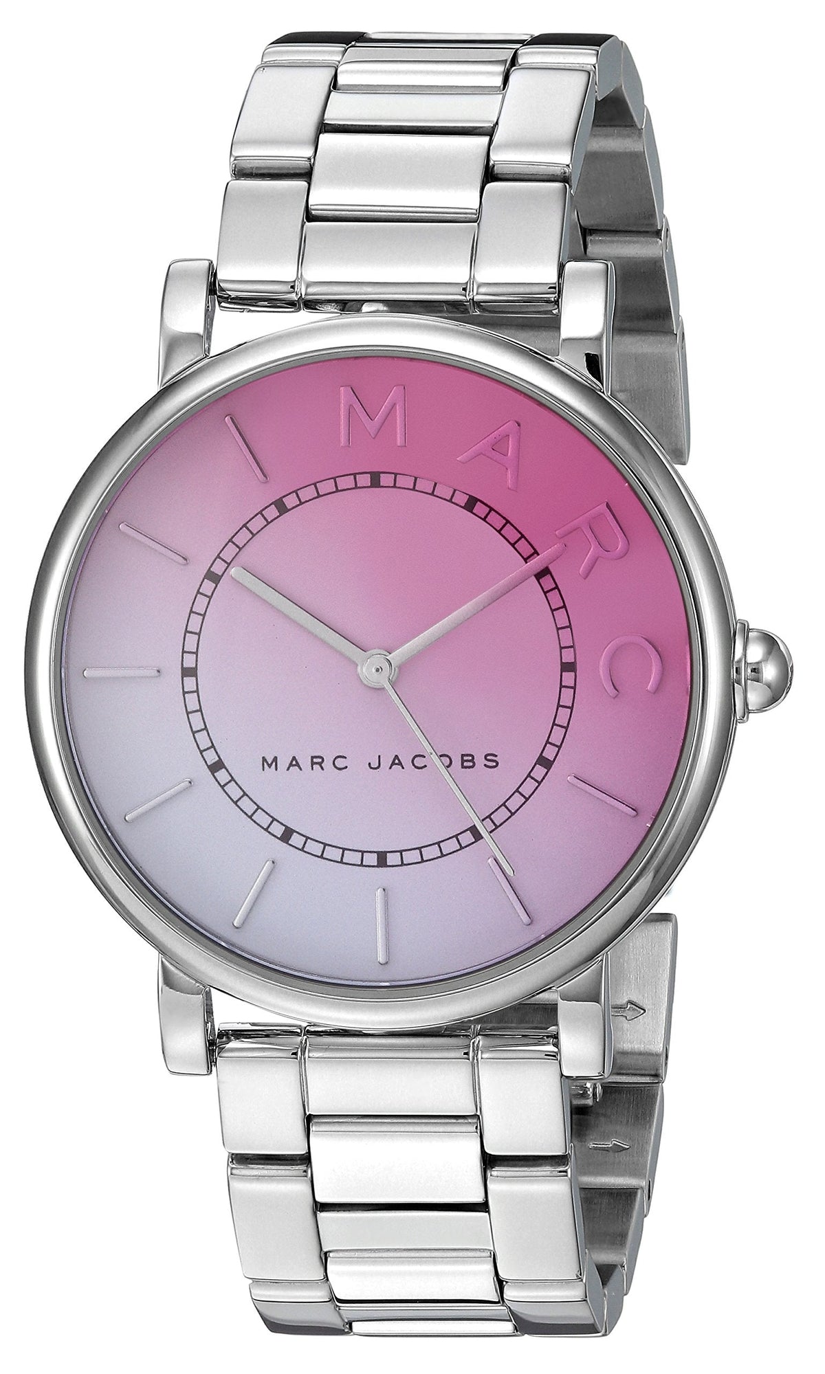  Shop Authentic Marc Jacobs Roxy Pink Dial Silver Steel Strap Watch for Women - MJ3552 - Luxxuri