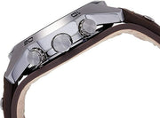  Shop Authentic Fossil Coachman Chronograph Black Dial Brown Leather Strap Watch for Men - CH2891 - Luxxuri