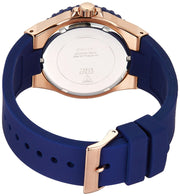  Shop Authentic Guess Overdrive White Dial Blue Rubber Strap Watch for Women - W0149L5 - Luxxuri