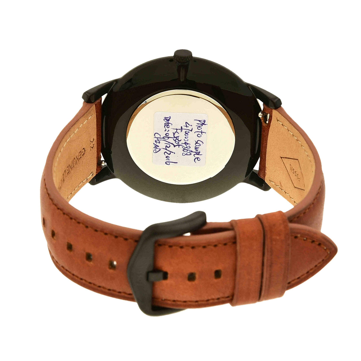  Shop Authentic Fossil The Minimalist Black Dial Brown Leather Strap Watch for Men - FS5305 - Luxxuri