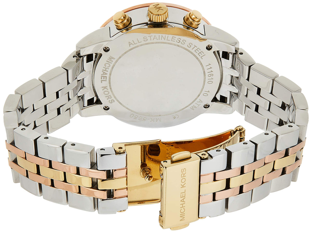  Shop Authentic Michael Kors Ritz White Dial Two Tone Steel Strap Watch for Women - MK5650 - Luxxuri