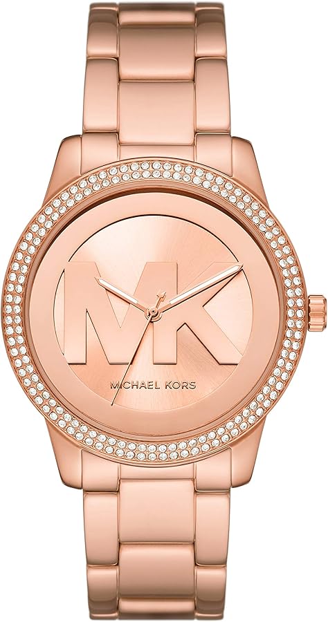  Shop Authentic Michael Kors Tibby Quartz Rose Gold Dial Rose Gold Steel Strap Watch For Women - MK6880 - Luxxuri