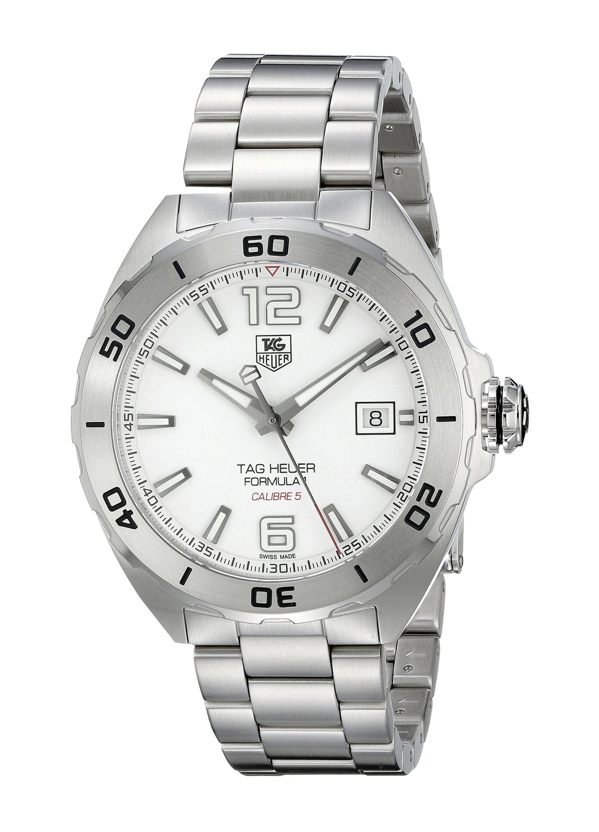  Shop Authentic Tag Heuer Formula 1 White Dial Watch for Men - WAZ2114.BA0875 - Luxxuri